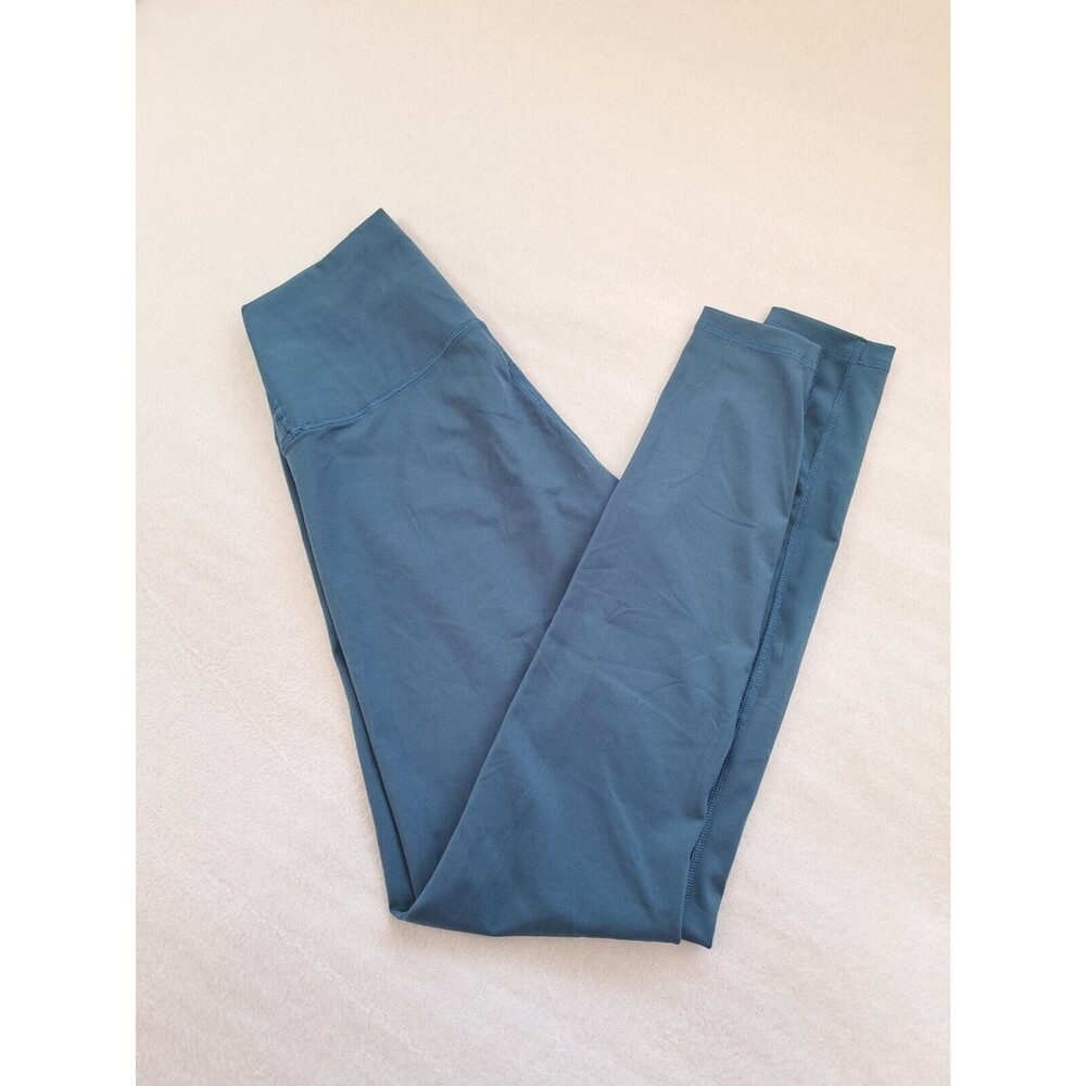 Everlane Minimalistic Leggings Regular Length High Rise Teal Size Medium